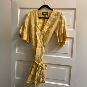 Reformation Linen Mini Dress